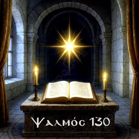 ΨΑΛΜΟΣ 130 - Κύριε, οὐχ ὑψώθη ἡ καρδία μου, οὐδὲ ἐμετεωρίσθησαν οἱ ὀφθαλμοί μου, οὐδὲ ἐπορεύθην ἐν μεγάλοις, οὐδὲ ἐν θαυμασίοις ὑπὲρ ἐμέ.