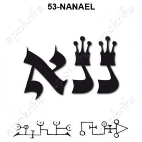 53ος  Άγγελος NUNAEL ננאאל